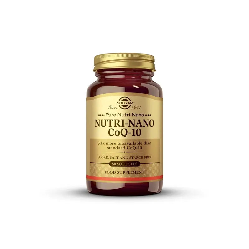 Solgar Nutri-Nano CoQ-10, 50 capsules