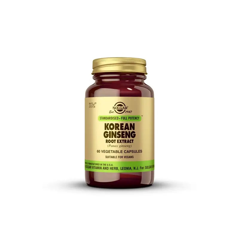 Solgar Korean Ginseng, 60 capsules