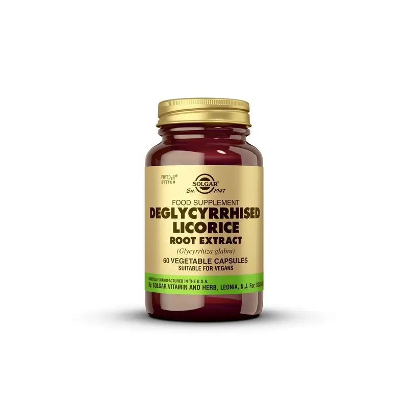 Solgar Licorice Deglycyrrhizinated, 60 capsules