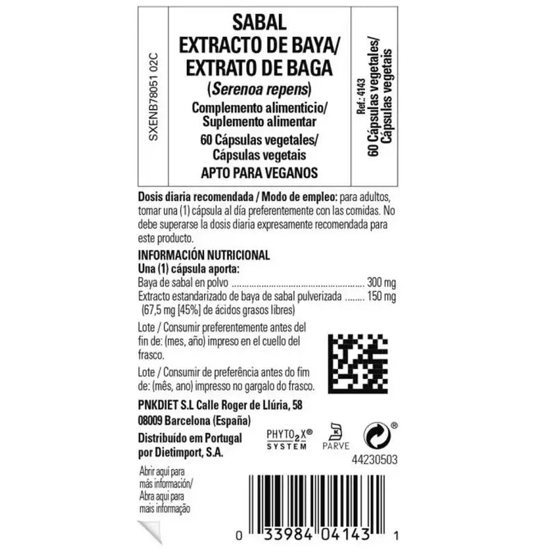 Solgar Sabal, 60 gélules