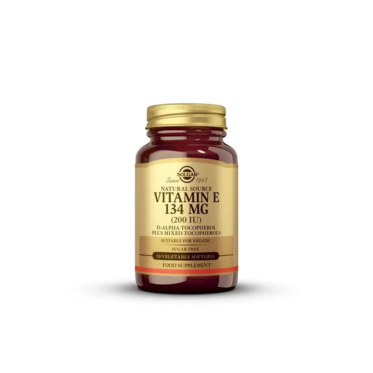 Solgar Vitamin E 200 IU, 50 vegetarian softgels