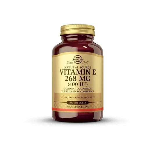 Solgar Vitamin E 400 IU, 100 softgels