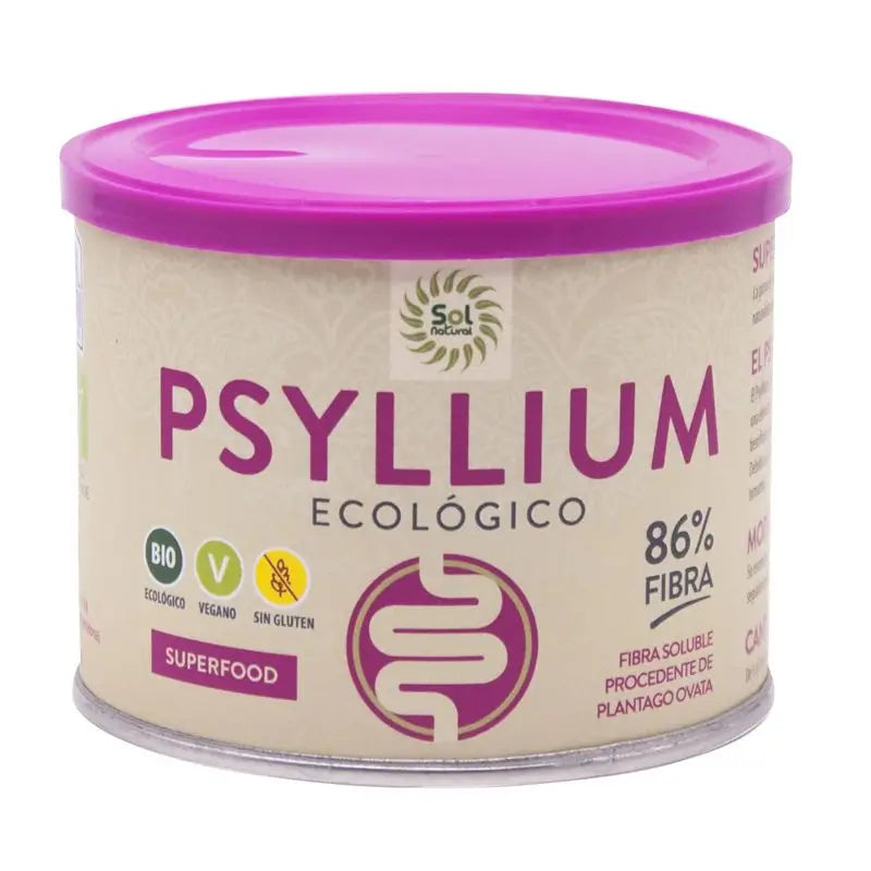 Solnatural Psyllium Powder Bio , 200 gr
