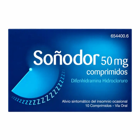 Soñodor 50 mg 10 Comprimés
