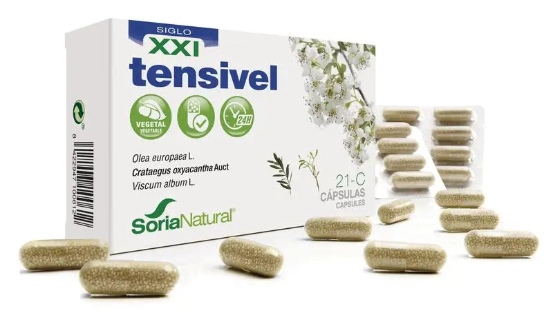 Soria Natural 21-C Tensivel 600 Mg Prolonged Release, 30 Capsules