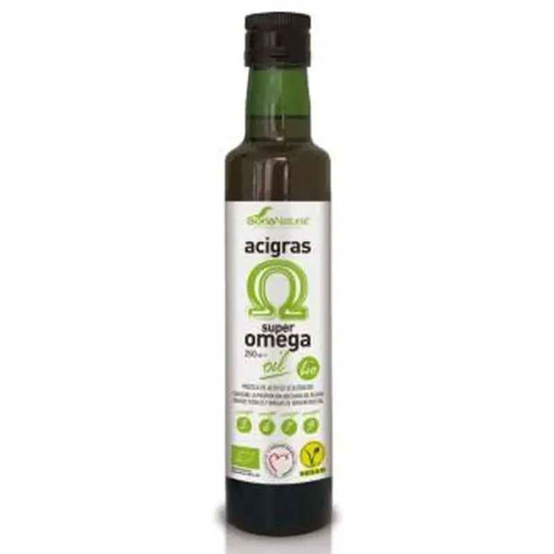 Soria Natural Acigras Super Omega 3-6-7-9 Oil 250Ml Bio Vegan