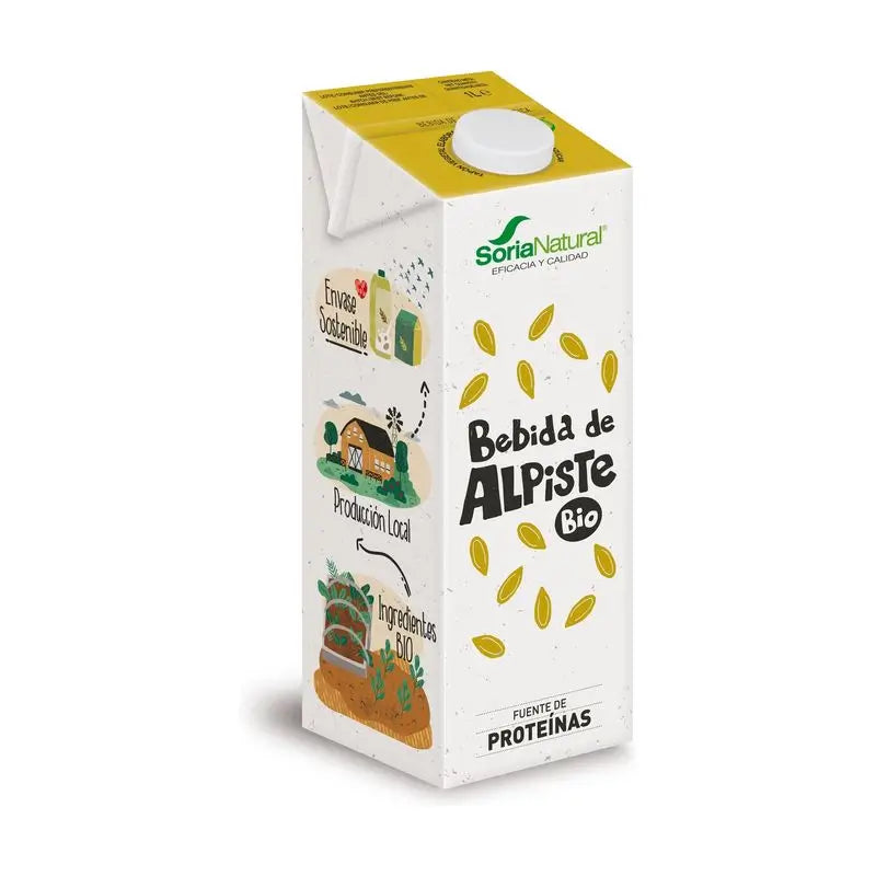 Soria Natural Boisson végétale à base de graines de pinson, 6 x 1 L