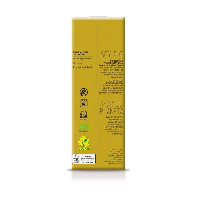Soria Natural Boisson végétale à base de graines de pinson, 6 x 1 L