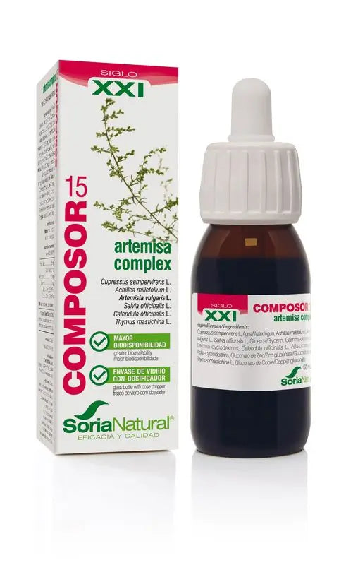 Soria Natural Composor 15 Artemisia Complex S Xxi, 50 Ml