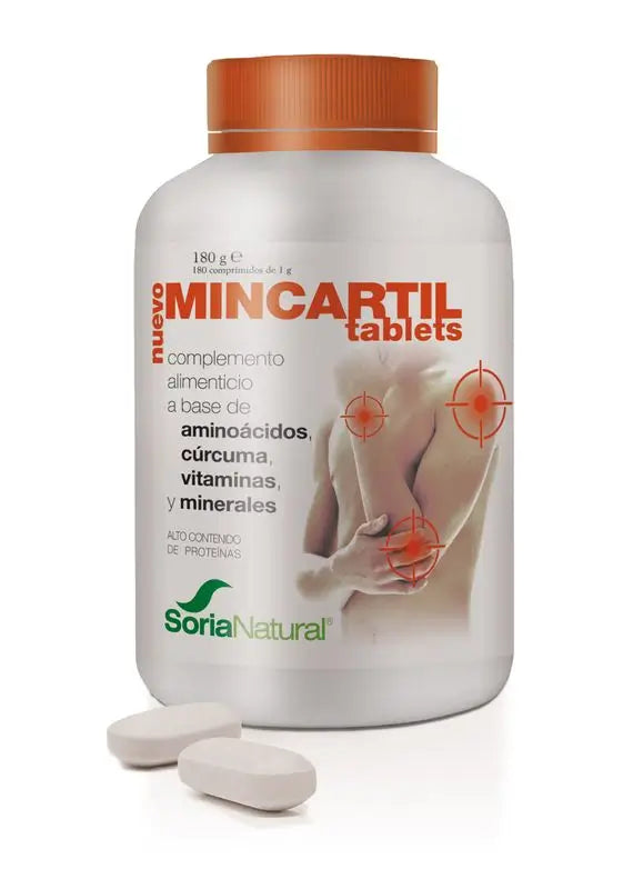 Soria Natural Mincartil Reinforced, 180 Tablets
