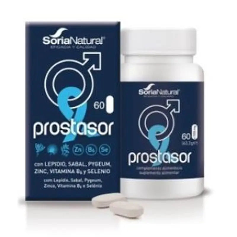 Soria Natural Prostasor 60 Tablets