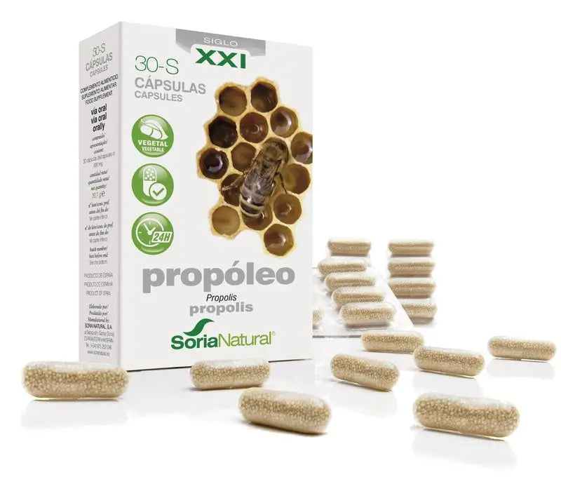 Soria Natural S Propoleo Prolonged Release, 30 Capsules