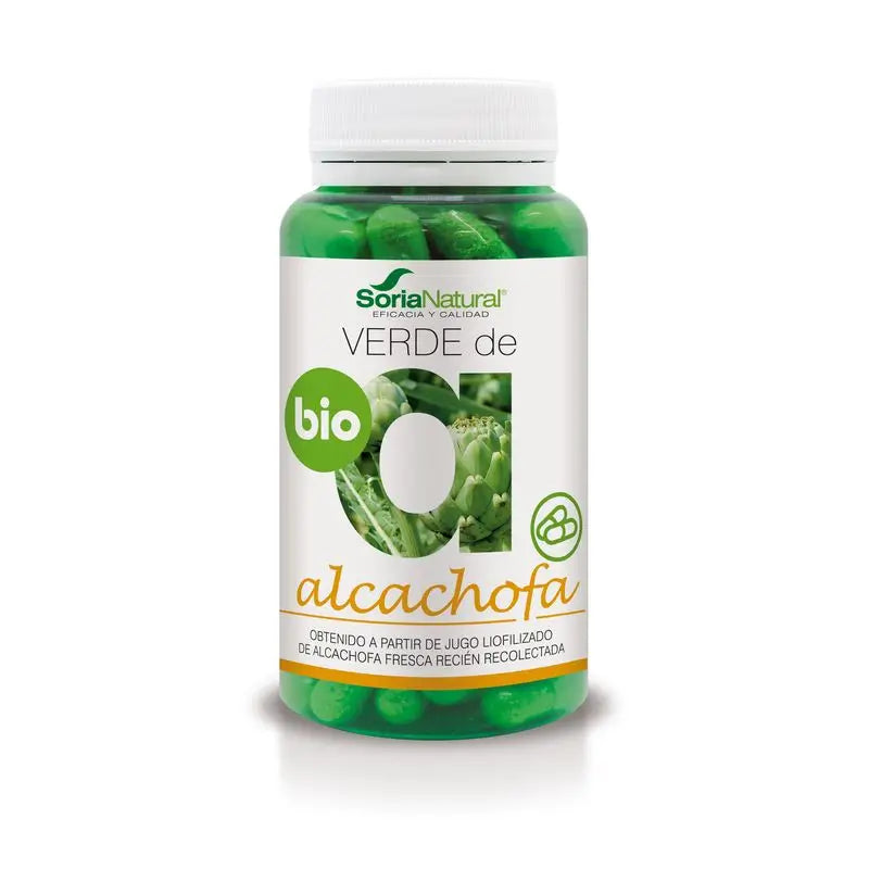 Soria Natural Verde Artichoke S Xxi , 80 capsules of 500 mg