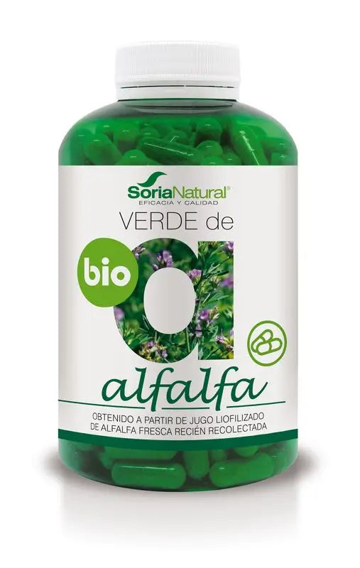 Soria Natural Verde Alfalfa, 240 Capsules Of 630 Mg