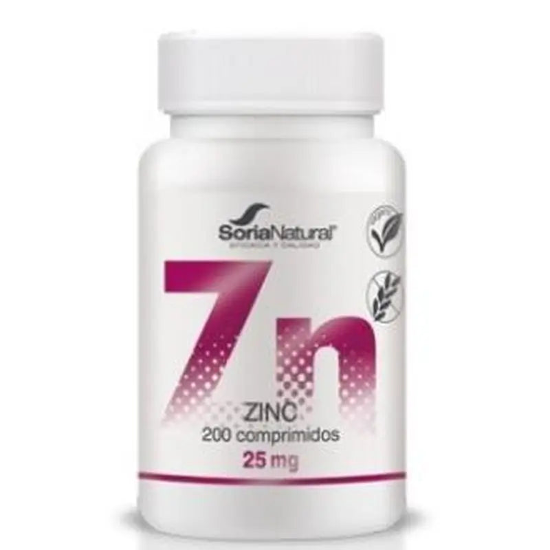 Soria Natural Zinc Sustained Release 350Mg 200 Tablets