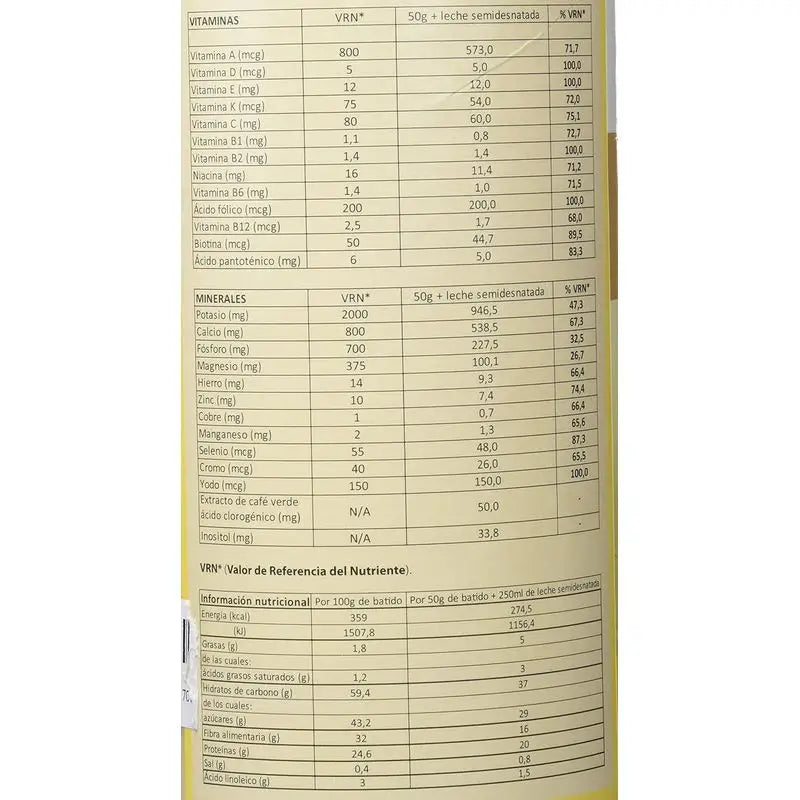 Sotya Milkshake rassasiant à la vanille 700 g