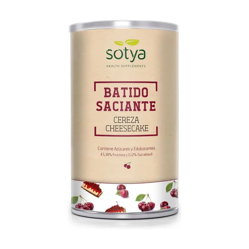 Sotya Satiating Shakes 550G Cheesecake Cherry Flavour Powder, 550 grammes