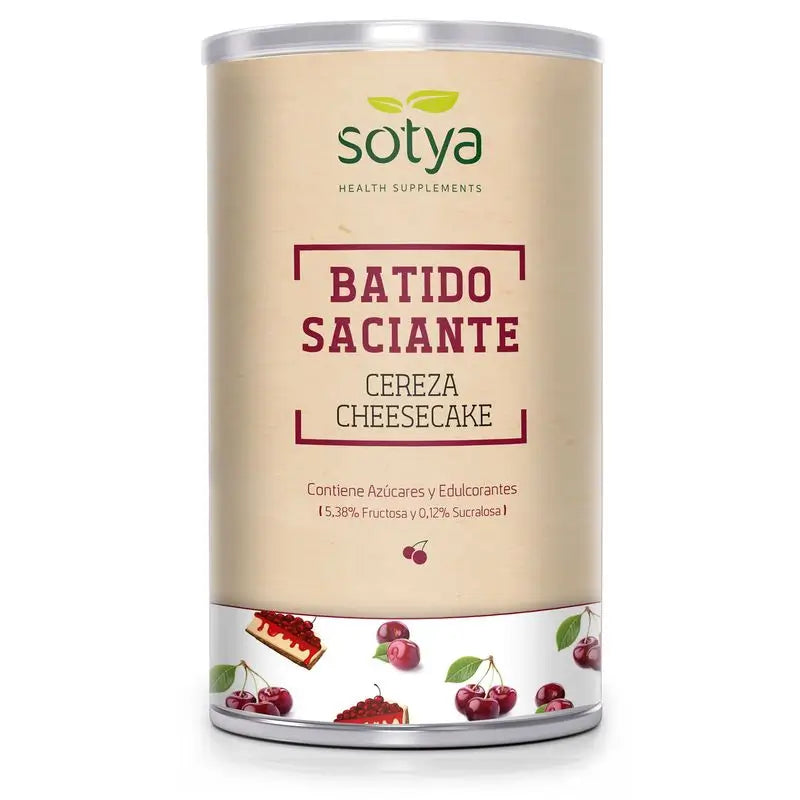 Sotya Satiating Shakes 550G Cheesecake Cherry Flavour Powder, 550 grams
