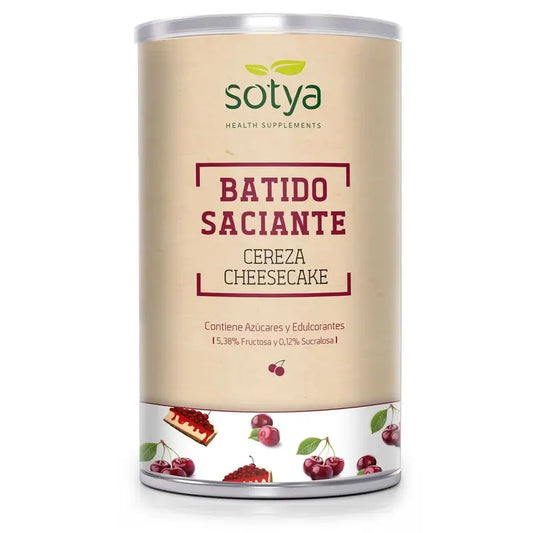Sotya Satiating Shakes 550G Cheesecake Cherry Flavour Powder, 550 grams