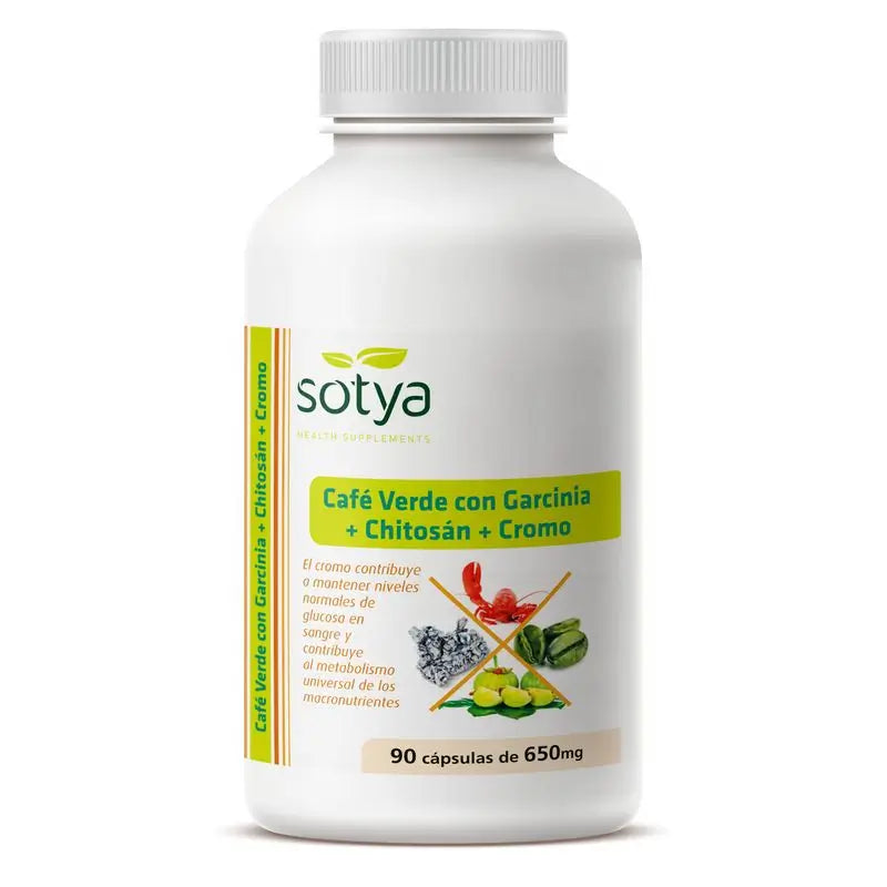 Sotya Green Coffee + Garcinia 650Mg, 90 Capsules