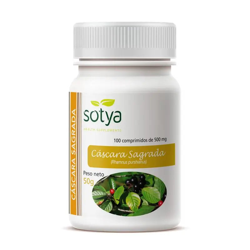 Sotya Cascara Sagrada 100 Mg, 30 + 30 Tablets