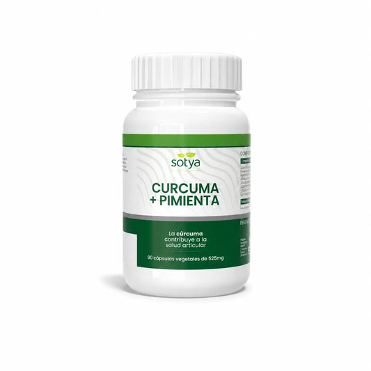 Sotya Curcuma + Poivre 550 mg, 60 gélules végétales