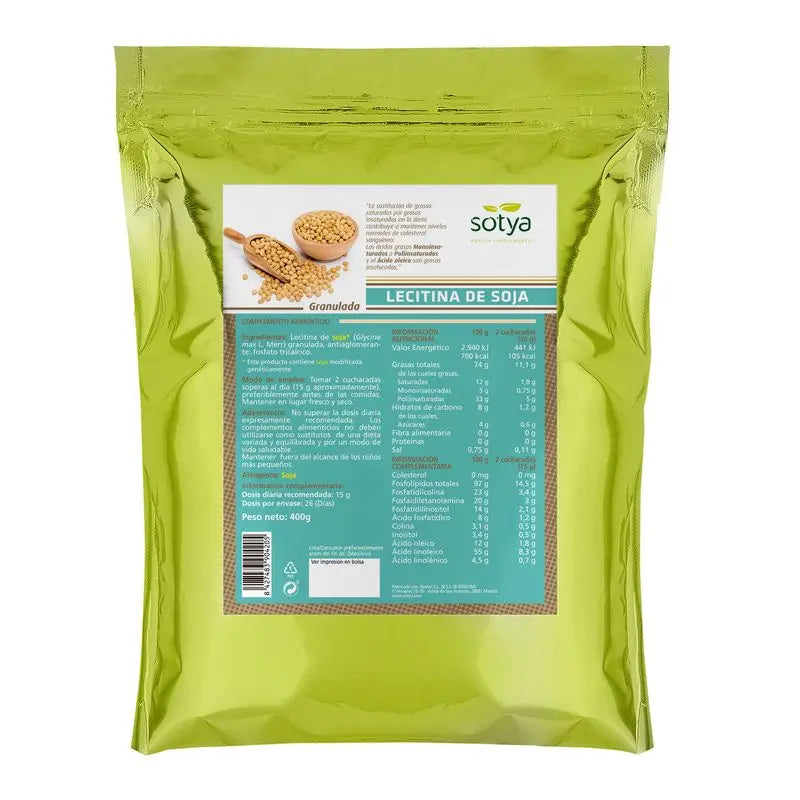 Sotya Lecithin (Bag), 400 Gr