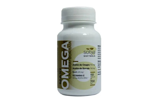 Sotya Maxi Omega 6 (Evening Primrose & Borage), 110 Pearls Of 700 Mg