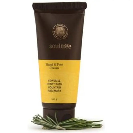 Soultree Hand & Foot Cream Kokum, Honey & Rosemary 100Gr.