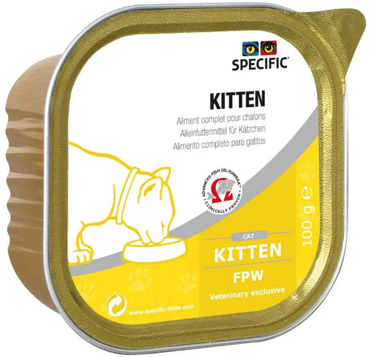 Specific Feline Kitten Fpw Box, 7X100 gr, wet cat food