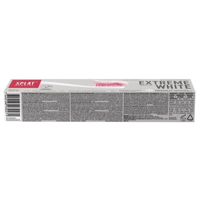 Dentifrice Splat Special Extreme White, 75 ml