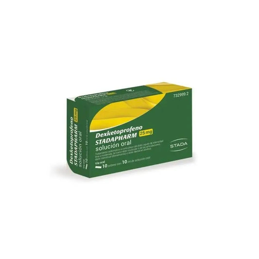 Stadapharm Dexketoprofen Efg 25 mg, 10 Sachets Oral Solution