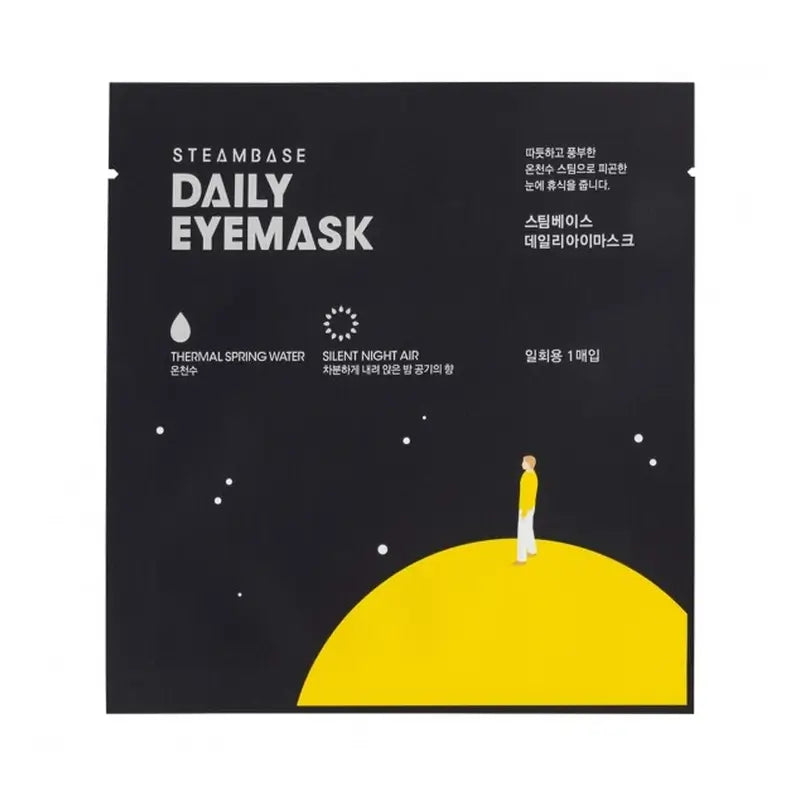 Steambase Masque quotidien pour les yeux Silent Night Air , 1 pc