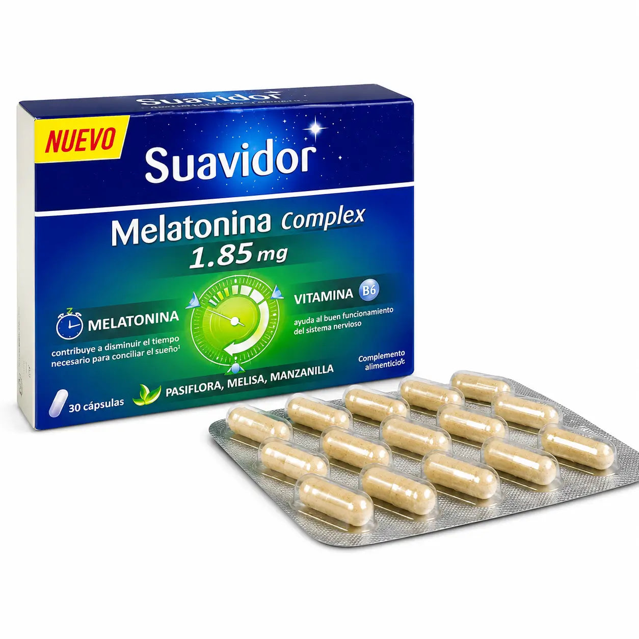 Suavidor Complexe de Mélatonine, 30 Comprimés