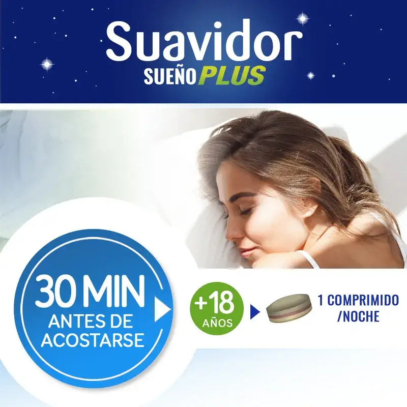 Suavidor Sueño Plus Tricapa, 30 comprimés