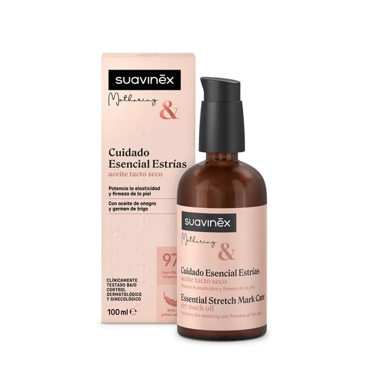 Suavinex Huile de grossesse anti-vergetures, 100 Ml