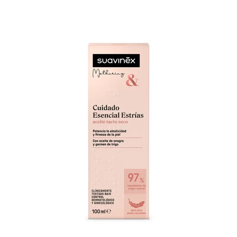 Suavinex Huile de grossesse anti-vergetures, 100 Ml