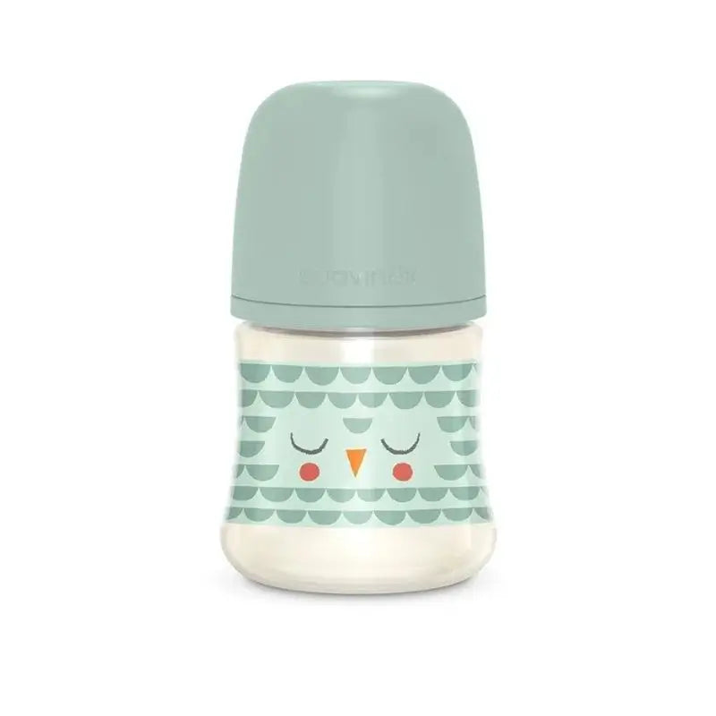 Suavinex Bibéron Premium 150 Ml. Physiological Teat Sx Pro Silicone Teat. Bibéron Premium Slow Flow. +0 Months. Bonhomia, Green