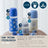 Suavinex Tétine pour biberon Sx Pro Slow Flow (S) +0 mois Wild&Free Blue, 150 ml