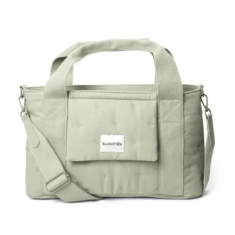 Suavinex Corbeille à pain rectangulaire Poésie verte Porte-bébé