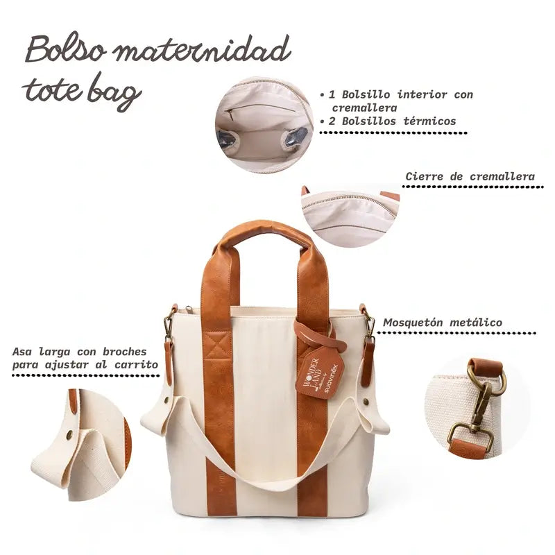 Sac de maternité Suavinex, gris
