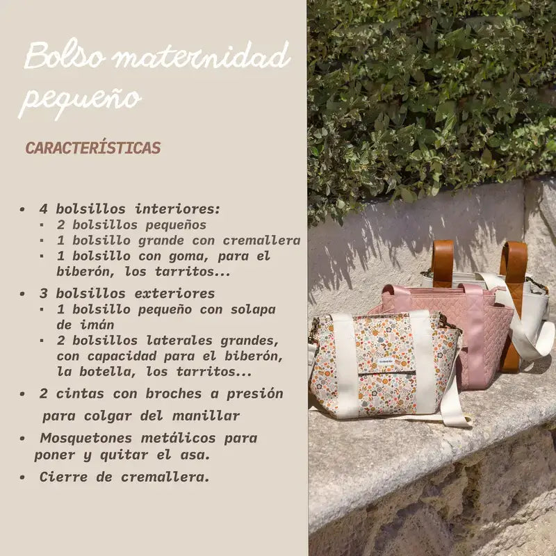 Sac d'organisation Suavinex, fleurs