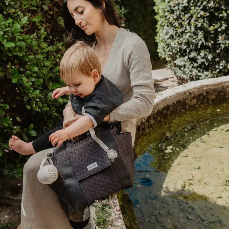 Sac d'organisation Suavinex, gris