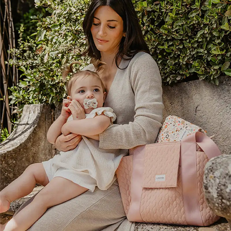Sac d'organisation Suavinex, rose