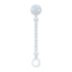 Pince en silicone Suavinex, Bleu Ballad
