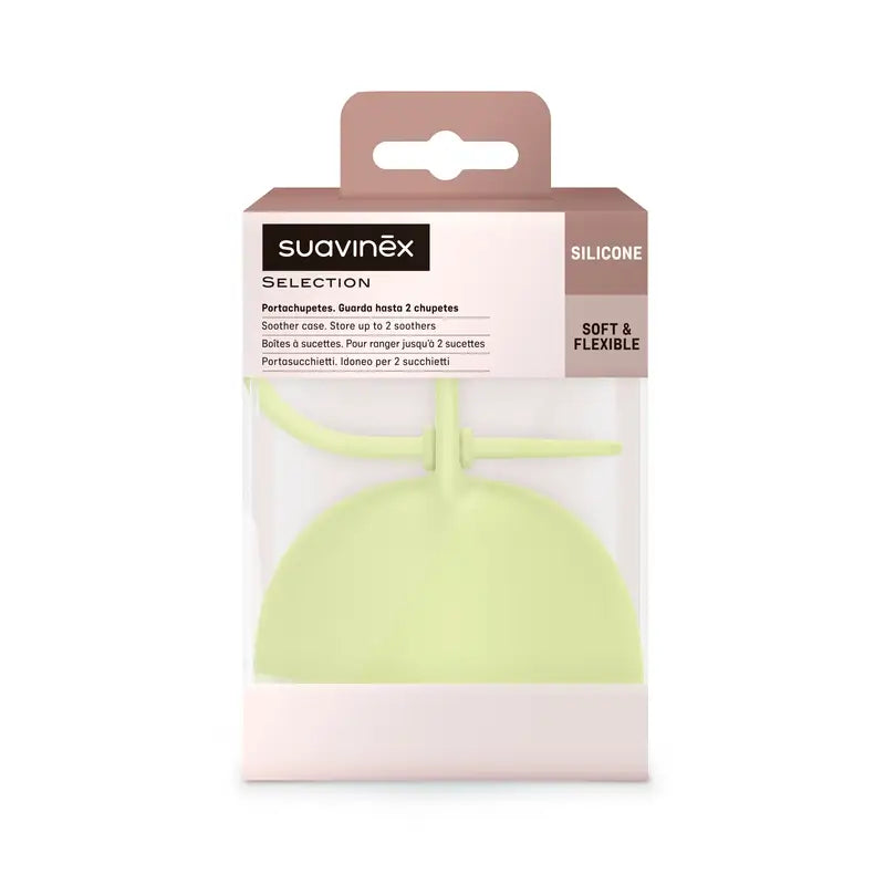 Pince en silicone Suavinex, citron vert, citron vert