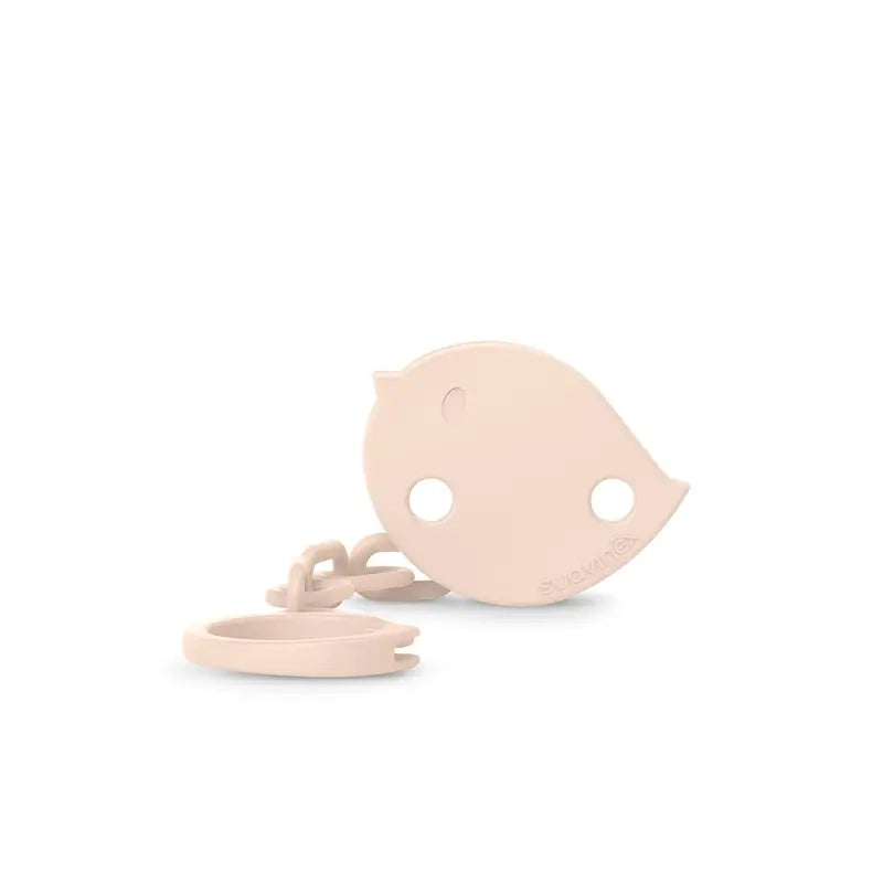 Suavinex Attache-sucette Broche +0 Mois Birdies Rose