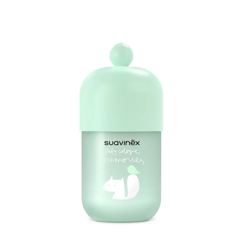 Suavinex Layette pour bébé avec Baby Cologne Memories 100 Ml + Travel Format 50 + Baby Soft Toy