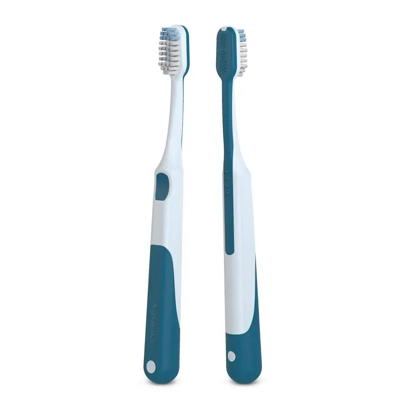 Brosse à dents pour bébés Suavinex +6 ans, bleu
