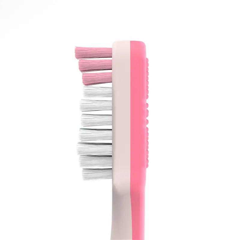 Brosse à dents pour bébés Suavinex +6 ans, rose